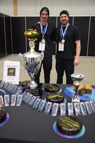 Voittajat Alexandre Vogt (vas.) ja Artem Storozhenko.