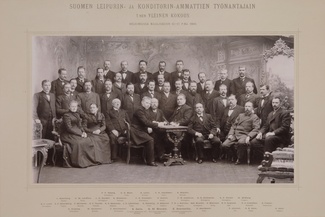 Leipuriliiton perustamiskokous 16.3.1900.
